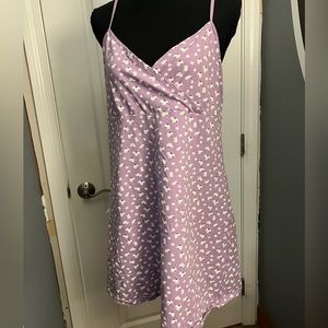 aeropostale sundress purple mini dress